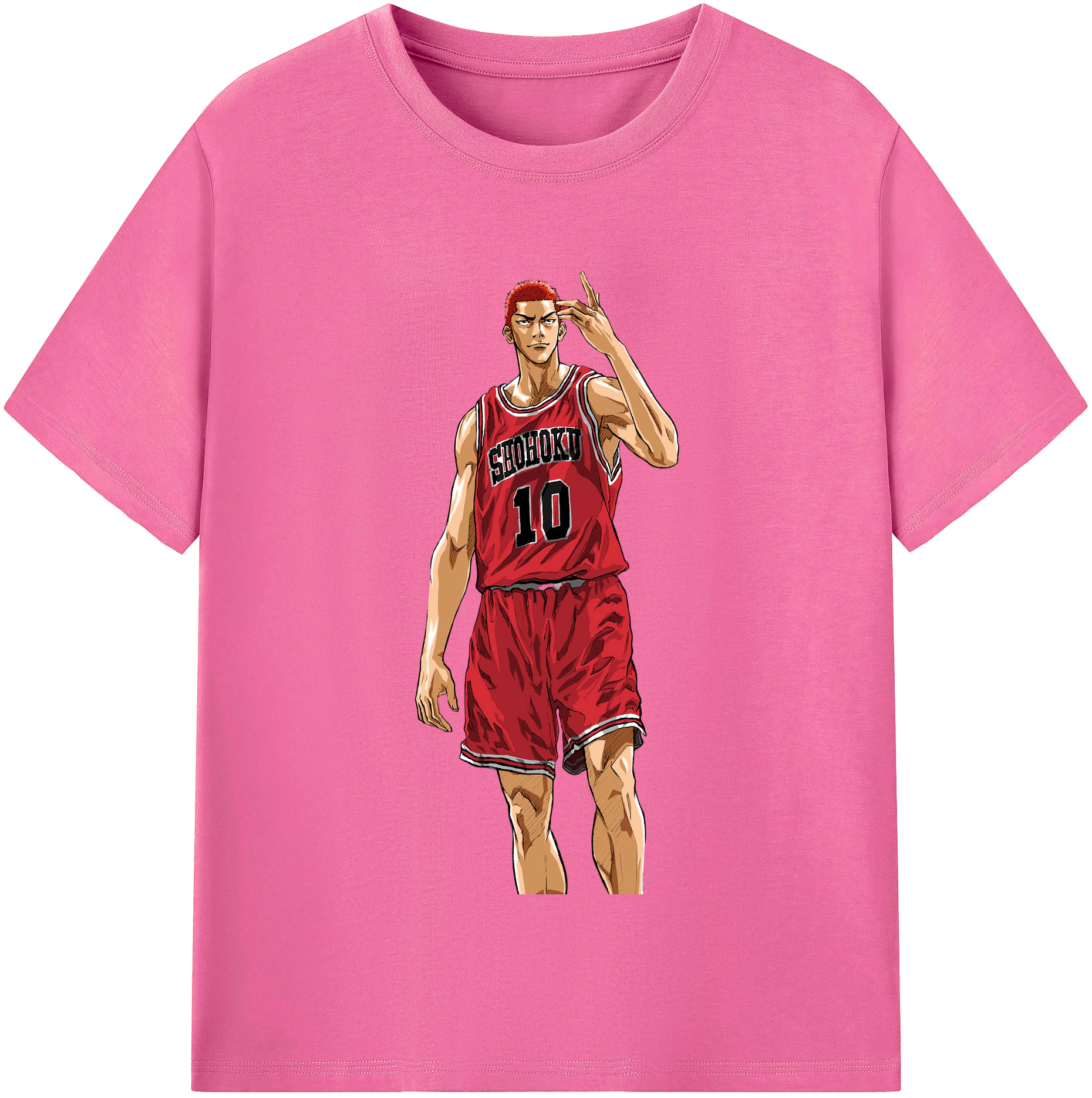 （画像用） SLAM DUNK／スラムダンク レディースカジュアルプリントTシャツ（綿100％）
